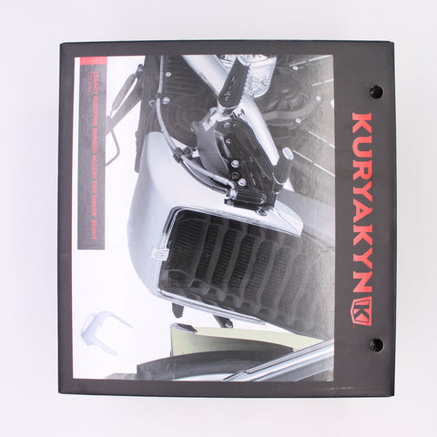 Kuryakyn Legacy Radiator Shroud Accent for 15-'18 Indian Scout Models PN 9244
