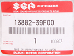 Genuine Suzuki Outlet Tube  Part Number - 13882-39F00