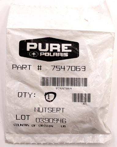Genuine Polaris Rivet Nut Part Number - 7547069