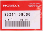 Genuine Honda Ball Part Number - 96211-09000