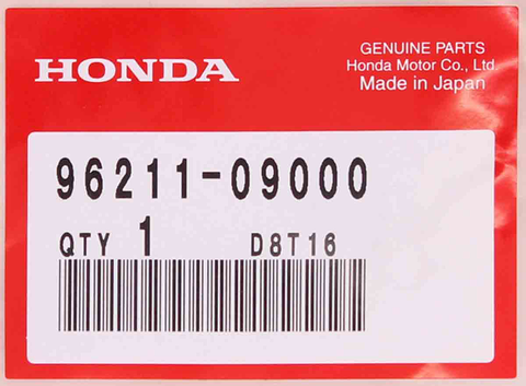 Genuine Honda Ball Part Number - 96211-09000