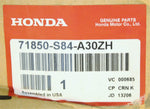 Honda Garnish, L Part Number - 71850-S84-A30ZH