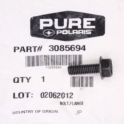 Genuine Polaris Flange Bolt Part Number - 3085694