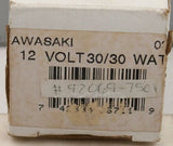 Genuine Kawasaki 12V 30/30W Bulb PN 92069-7501 (Pack of 1)
