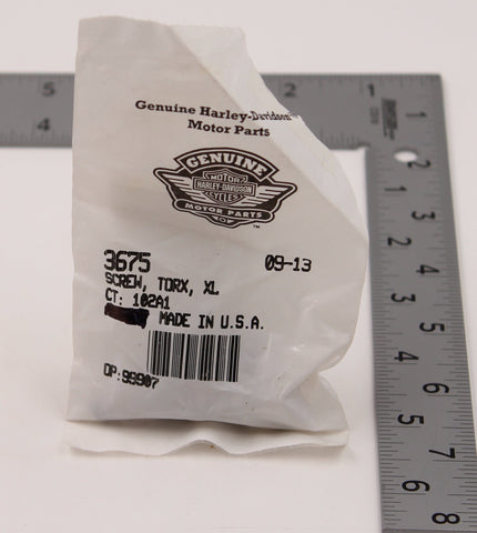 Genuine Harley-Davidson XL Torx Screw PN 3675 (Pack of 2)