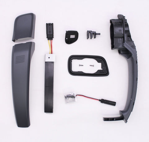 GENUINE BMW GROUP, PRIME-COATED RH HANDLE BRACKET KIT, PN 51217408382