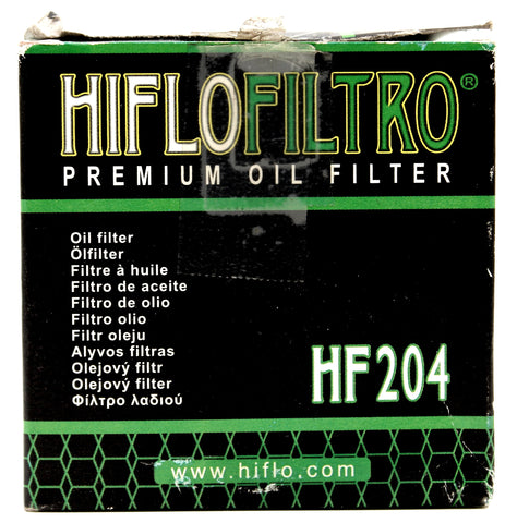 HIFLOFILTRO Premium Oil Filter Part Number HF204