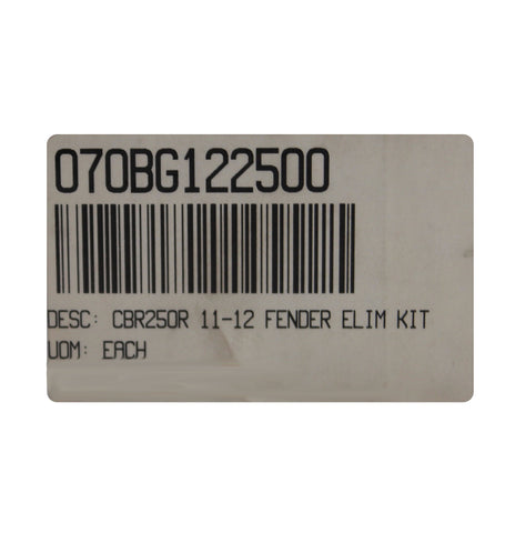 Yoshimura Fender Eliminator Kit PN 070BG122500