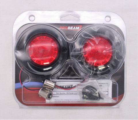 Probeam Signal Flat 1156 Blk/Red PN 20201693
