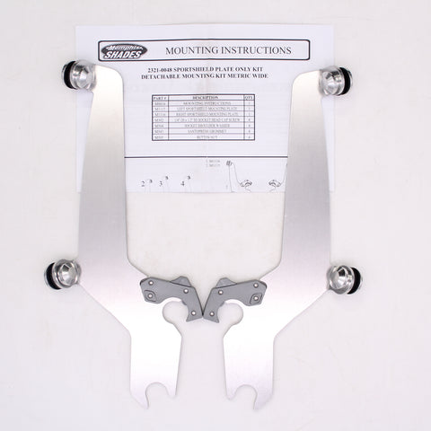 Memphis Shades Mounting Plate Kit PN 2321-0048