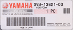 Genuine Yamaha Gasket Part Number - 3VM-13621-00-00