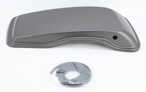 Lh Saddlebag Cover Kit (Gray) Part Number - 90201055Efc For Harley-Davidson