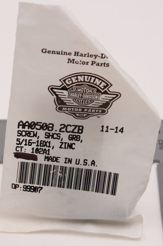 Genuine Harley-Davidson Screw Part Number - AA0508.2CZB