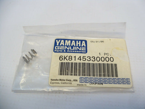 Yamaha Adjustment Spring PN 6K8-14533-00-00