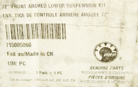 BRP Front Arched Lower Suspension Kit Part Number - 715005066