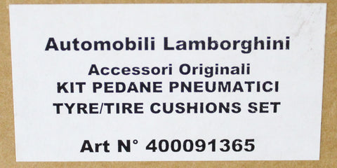 Genuine Lamborghini Parking Cushion Kit PN 400091365