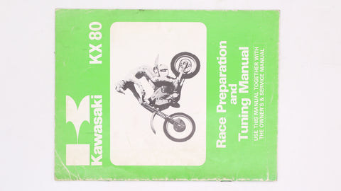Kawasaki Tuning Manual KX80G1 PN 99920-1338-01