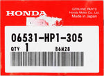 Genuine Honda Lower Throttle Arm Kit Part Number - 06531-HP1-305