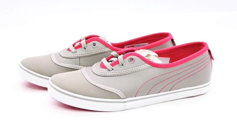Puma Women'S Us 6.5 Vulc Shoes In Elephan Skin-Virtual Pink Pn 80162354826