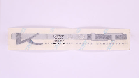 Decal Part Number - 51142347511