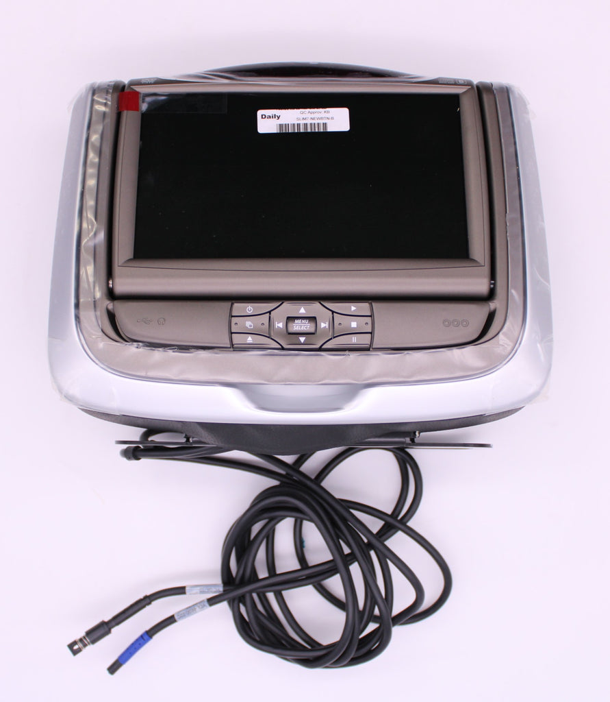 Invision Headrest DVD Monitor ESLM7FB2 Slimline Sl7 Kiwi Sports, LLC