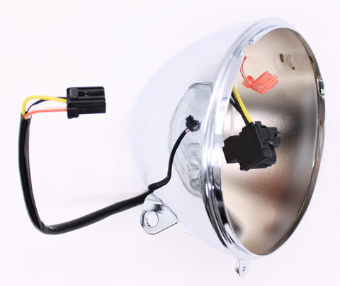 GENUINE HARLEY-DAVIDSON, CHROME HEADLAMP SHELL ASSEMBLY, PN 69681-07B