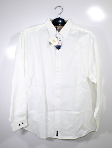 Maserati White Oxford Shirt Size X-Large Part Number - 2018087