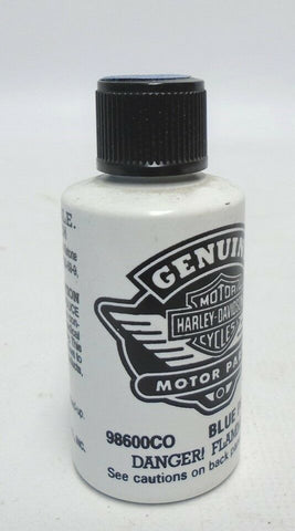 Harley-Davidson 1/2 Fl Oz. Touch Up Paint (Blue Pinstripe) Part Number - 98600Co