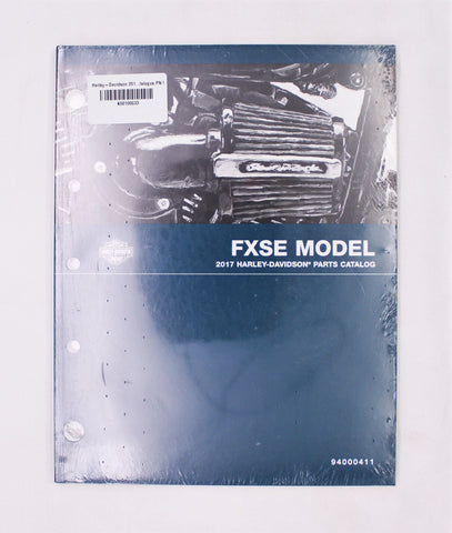 Harley-Davidson 2017 FXSE Model Parts Catalogue Part Number - 94000411