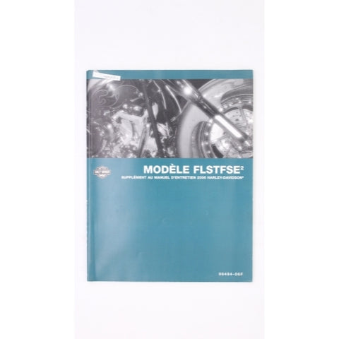 Harley-Davidson FLSTFSE2 2006 Service Manual Part Number - 99494-06F