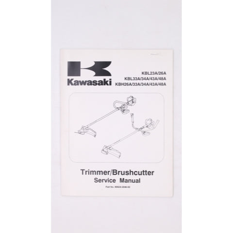 Kawasaki Kbl Kbh Trimmer/Brushcutter Service Manual Part Number - 99924-2046-02