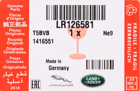 Land Rover Driver Camera PN LR126581