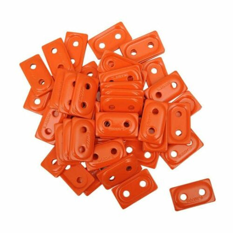 10 (Ten) Woody's ADD2-3805-B Double Digger Aluminum Support Plate