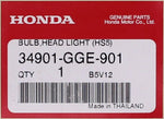 Genuine Honda Head light Bulb (HS5) Part Number - 34901-GGE-901