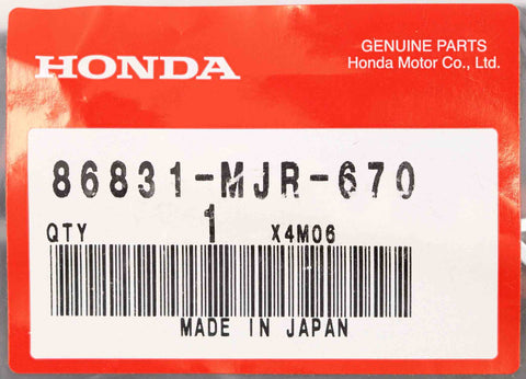 Genuine Honda Side Emblem Part Number - 86831-MJR-670