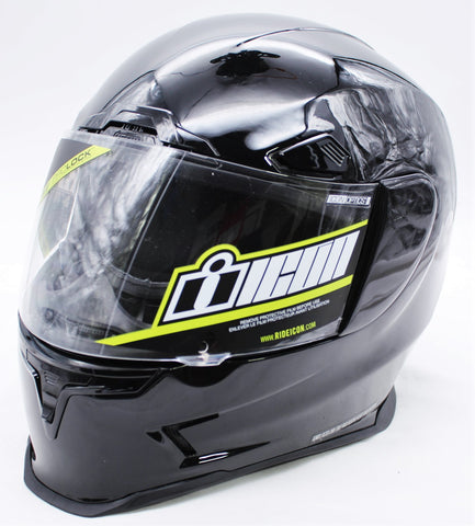 Icon Black Airframe Pro Helmet - Size XL Part Number - 1018027