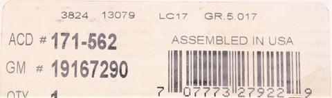 Pad Kit Part Number - 19167290 For GM