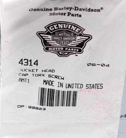 Harley-Davidson Star  Socket Head Cap Screw Part Number - 4314