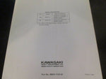 Kawasaki Service Manual Supplement PN 99924-1125-52