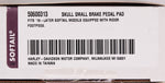 Genuine Harley-Davidson Small Brake Pedal Pad W/ Skull Kit PN 50600313