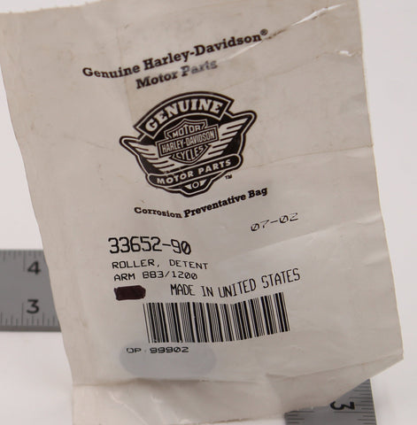 Genuine Harley-Davidson Detent Roller Part Number - 33652-90 (Pack of 2)