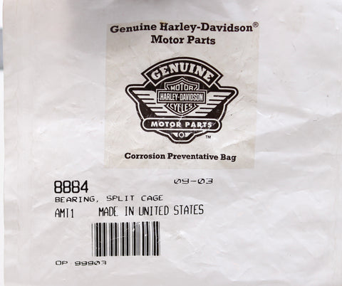 Genuine Harley-Davidson Bearing, Split Cage PN 8884