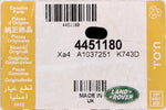*NIB OEM Land Rover Range Rover Sport/LR3 Egr Valve Gasket 4451180