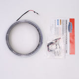 Kuryakyn Chrome 7" Headlight LED Halo Trim Ring Bezel for Harley PN 6917