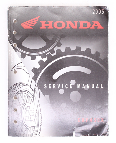 Honda 2005 Service Manual Part Number - 61MEY00