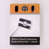 Genuine Harley-Davidson Small Brake Pedal Pad W/ Skull Kit PN 50600313