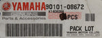 Genuine Yamaha Bolt (Pack of 4) PN 90101-08672