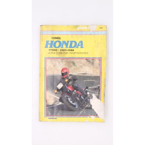 Clymer for Honda 1983-1988 VT500 Manual Part Number - 0-89287-632-8