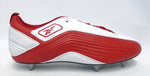 Reebok NFL Low D Red and White Football Cleats - Size 14