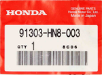 Genuine Honda O-Ring Part Number - 91303-HN8-003